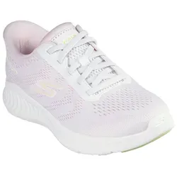 Skechers Sneaker SLIP-INS: GO WALK NOW in Weiss, Größe 36 - Sneaker für Damen, bequem und leicht anzuziehen dank Slip-In Design – ideal für den Alltag und Freizeit!