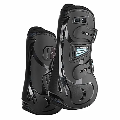 Shires Arma Carbon Gamaschen, Schwarz , Cob