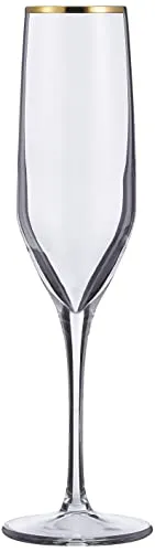 Pasabahce Golden Touch Standglas 200 Cc - 6er - Elegante Kaffeetassen & Becher mit Goldspirale, 200cc, ideal für besondere Anlässe und stilvolle Tischdekoration.