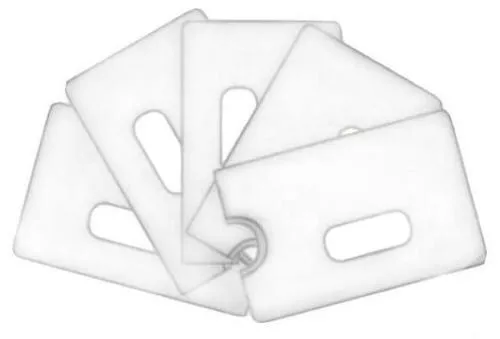 20x EC Kartenhülle transparent  Ausweishülle Mitgliedsausweis