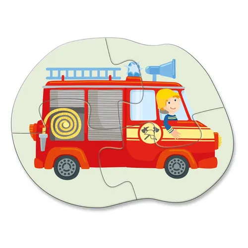 HABA 4 erste Puzzles – Einsatzfahrzeuge