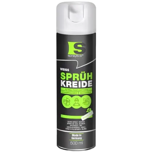 Spraytive 1 x 500ml Sprühkreide weiß