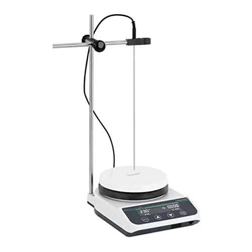 Steinberg Systems Rührquirl Magnetrührer mit Heizplatte Ø 135 mm