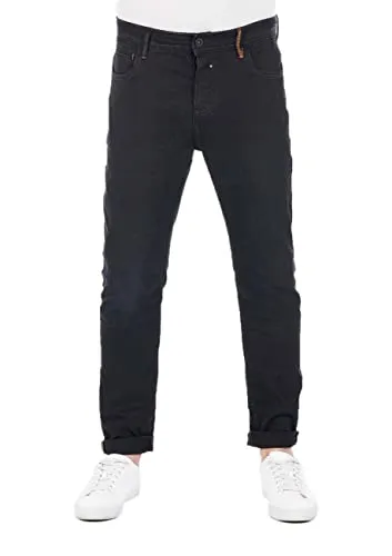 riverso Jeans Herren Stretch Tapered Fit RIVToni - Modische Tapered Fit Jeans für Herren aus hochwertigem Baumwoll-Stretch, ideal für Alltag und Freizeit. Bequem und stylisch mit stabilen Nähten und verschiedenen Größen.