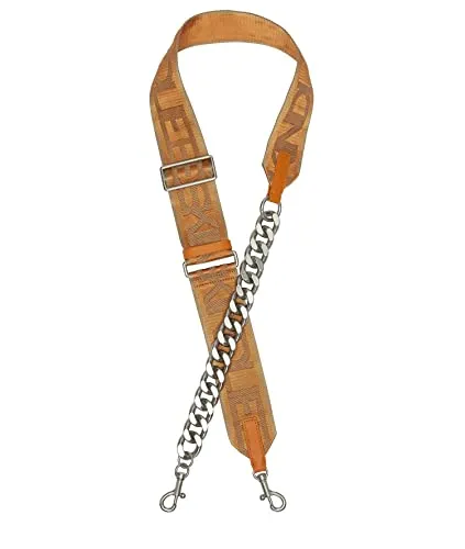 Liebeskind Berlin Fancy Strap 1, Long - Brick - Kofferwaage mit elegantem Design aus festem Lackleder, ausgestattet mit Rundum-Reißverschluss und praktischen Kartensteckplätzen für unterwegs.