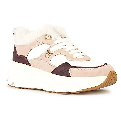 Geox Woman D DIAMANTA Sneakers White/Nude 40_EU