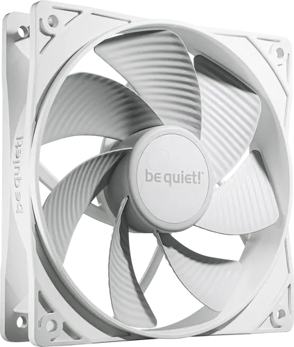be quiet! Lüfter 120mm Pure Wings 3 White PWM Reverse 3er - Gehäuselüfter mit leiser PWM-Technologie, ideal für optimierte Kühlung und leisen Betrieb in Gaming-PCs.