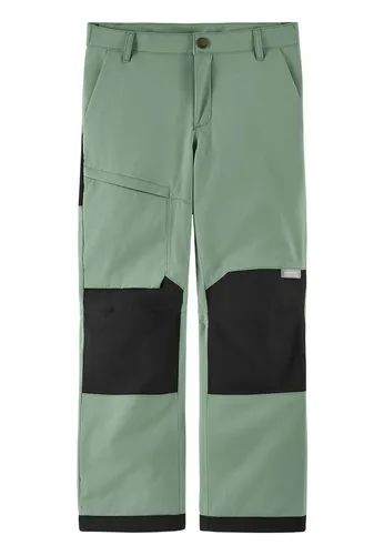 Reima Kid's Sampu Trekkinghose Gr. 116 in Grün - Wasserdichte Trekkinghose in leuchtendem Grün, ideal für Abenteuer in der Natur. Hergestellt aus 100% Polyester mit getapten Nähten für optimalen Schutz. Perfekt für Wandern und Trekking. Jetzt bei Bergfreunde.de entdecken!