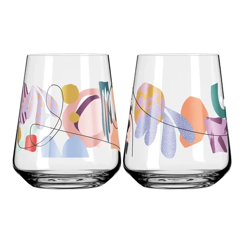 RITZENHOFF Wasserglas-Set Allround-Glas SOMMERRAUSCH 2er Set Inhalt je 500 ml