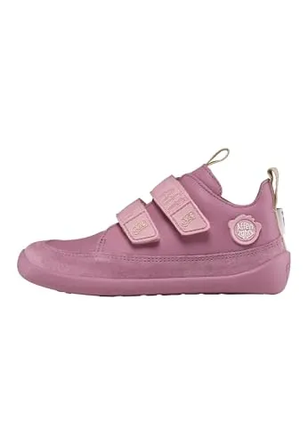 Affenzahn Barfußschuh Leder Buddy mit Klettverschluss - Sneaker für Jungen und Mädchen, mit flexiblem Design für ein natürliches Laufgefühl und schnellem An- und Ausziehen dank Klettverschluss.