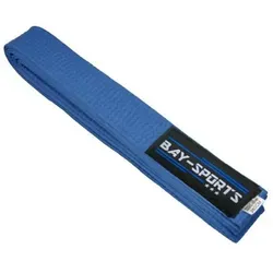 BAY-Sports Karateanzug Budogürtel Karategürtel Kampfsportgürtel blau Budogürtel blau, Judogürtel, Taekwondogürtel, Länge 160 cm - 350 cm blau 280 cm
