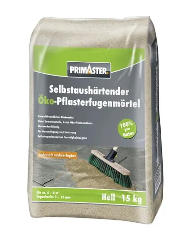 Produktbild Primaster Pflasterfugenmörtel Öko selbstaushärtend 15 kg hell
