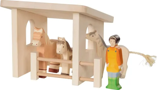 HOLZTIGER 80616 Unterstand aus Holz