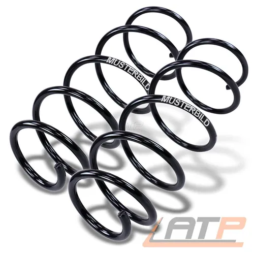 FEDER FAHRWERKSFEDER SATZ SET VORDERACHSE VORNE FÜR SMART CABRIO CITY-COUPE