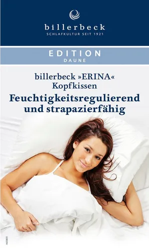 billerbeck 3-Kammer-Kopfkissen Erina 3-K von billerbeck