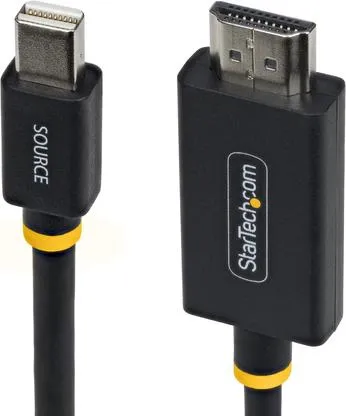 STARTECH.COM 2m Mini DisplayPort zu HDMI Adapterkabel 4K 60Hz - Hochwertiges 2m Mini DisplayPort zu HDMI Adapterkabel für gestochen scharfe 4K 60Hz Videoqualität. Ideal für den professionellen Einsatz und kompatibel mit zahlreichen Geräten.