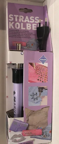 PEBARO 0250 Strasskolben-Set mit 12 Aufsätzen