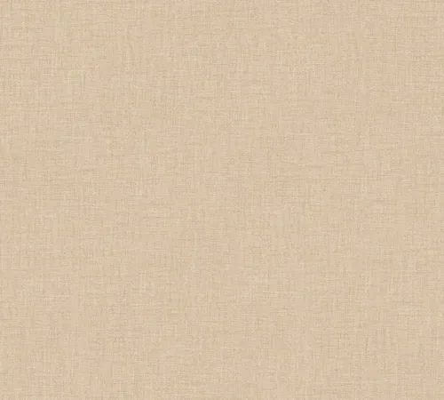 Vinyltapete Versace Home 4 Uni Textil cremebeige Metallic - Hochwertige Designer Tapete im modernen einfarbigen Design, glänzend und vinylbeschichtet – ideal für stilvolle Räume wie Schlafzimmer und Wohnzimmer.