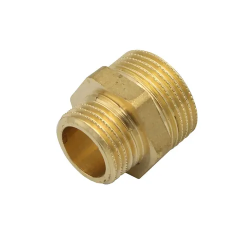 General Fittins Gewindefitting Messing Reduziernippel 1/2