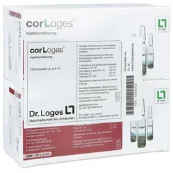 Corloges Injektionslösung Ampullen - Homöopathisches Arzneimittel zur Unterstützung des Herz-Kreislaufsystems, ideal zur Begleittherapie bei Herzschwäche mit natürlichen Inhaltsstoffen wie Weißdorn und Maiglöckchen.