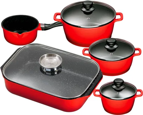 KING Topf-Set, Aluminiumguss 5-tlg. von King