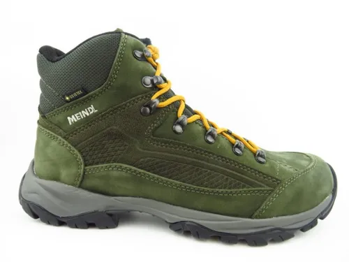 Meindl Baltimore GTX Loden/Mais UK 9,5 - EU 44 - Wanderschuhe mit Goretex Membran, wasserdicht und atmungsaktiv für besten Komfort und Schutz bei jedem Wetter.