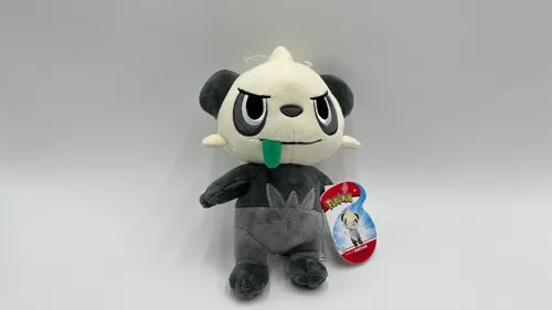 Pokemon Pancham Plüschtier 30cm - Plüschtier mit 30cm, perfekt zum Kuscheln und Sammeln für Pokemon-Fans.