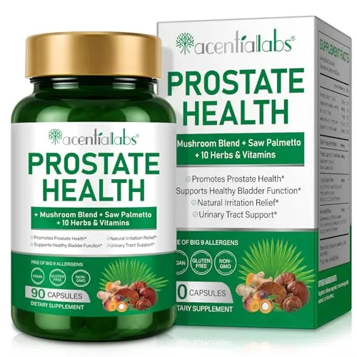 Prostata Vital Kapseln mit Pilzmischung und Vitaminen