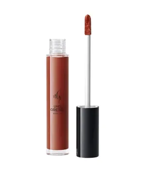 UND GRETEL KUS Liquid Lipstick - Brown Ruby 2.5 ml - Lippenstift in Soft Mauve mit Rosenholz- und Karamelluntertönen. Moussig-leichte Textur mit soft-shiny Finish, perfekt für jeden Anlass.