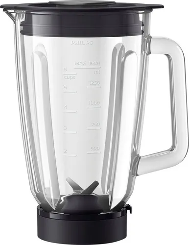 Philips Mixbehälter HR0721/00 – 1,5 l Glasbecher