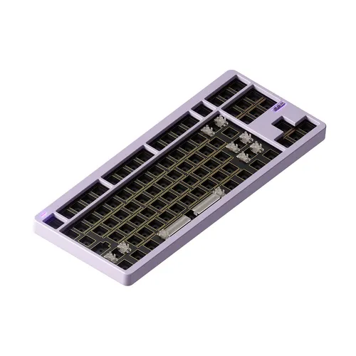 Produktbild NuPhy Gem80 QMK/VIA Kabellose Mechanische Tastatur Airy Lilac - Barebone ANSI
