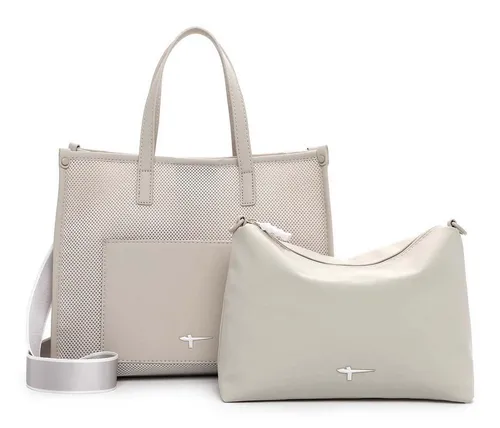 Tamaris Shopper TAS Florentina für Damen - Vielseitig und stylisch - Shopper und Umhängetasche in einem! Der TAS Florentina aus Feinsynthetik bietet Flexibilität und Platz für alle Abenteuer, ideal für Büro oder Freizeit.