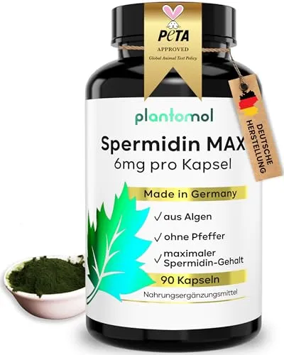 Spermidin Kapseln hochdosiert