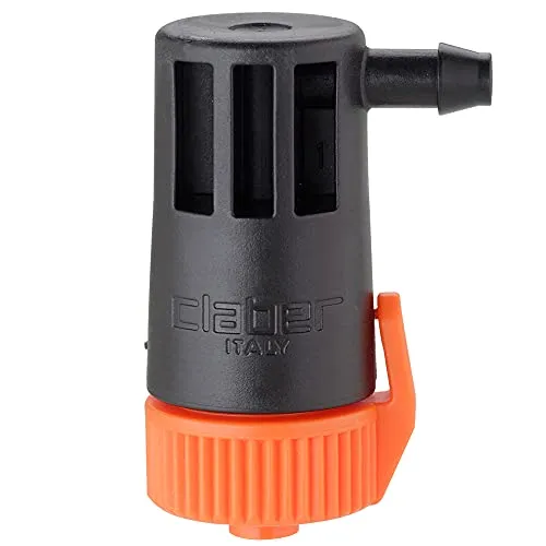 Claber 91214 Untergrund- und Fallbewässerung, schwarz/orange, Packung mit 10 Stück