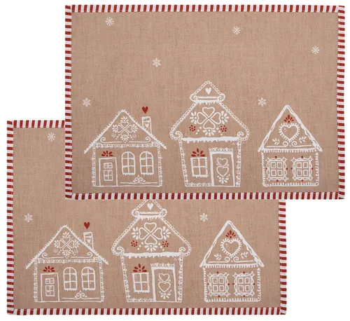 Tischsets Braun von Clayre & Eef