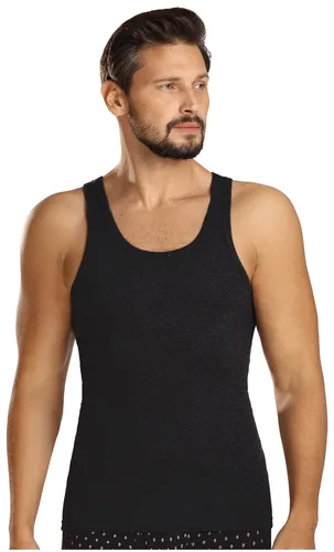 COMTE Herren Unterhemd 3er Pack ärmellos TankTop Feinripp Baumwolle schwarz Gr.9/3XL - Hochwertiges 3er Pack ärmelloser Tanktops aus feiner Baumwolle. Ideal für jeden Anlass und angenehm zu tragen. Maschinenwaschbar und pflegeleicht.