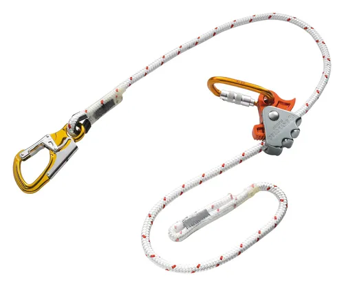 Skylotec Halteseil Ergogrip SK12 Attack / OvaloyTri Alu 1,5m - Halteseil & Bandschlingen, extrem kantenbelastbar und abriebfest, ideal für professionelle Anwendungen mit Max. Gewicht von 100 kg und einer Lebensdauer von 4-6 Jahren.