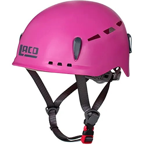 LACD Protector 2.0 Kletterhelm - Pink/Rosa, One Size - Kletterhelm mit optimalem Schutz und komfortablem Sitz, ideal für Kletterer und Outdoor-Abenteurer.