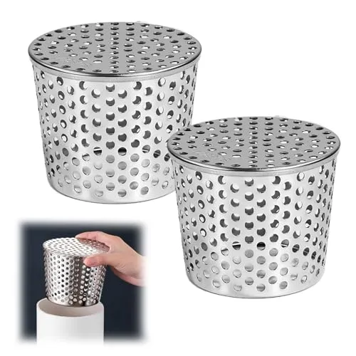 Stück dachrinnen laubschutz regenrinnen laubschutz Silberner Edelstahl Geeignet Für Fallrohre Und Dachrinnen Halten Sie Ihren Hof Sauber Und Ordentlich 110–90 mm 2