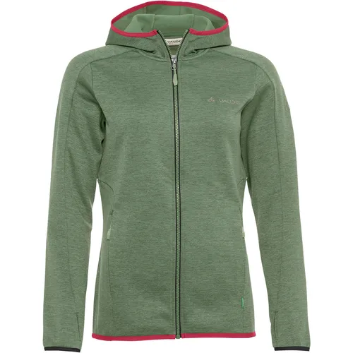 Vaude Damen Valsorda Fleece Hoodie Jacke (Größe XS, gruen)