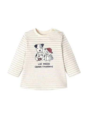 vertbaudet Sweatshirt Baby-Set: Shirt & Sweathose