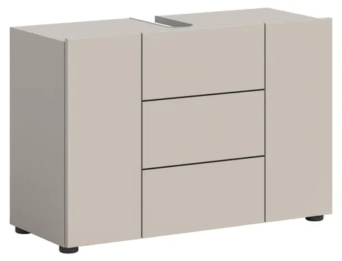 Waschbeckenunterschrank >Vira< in kaschmir