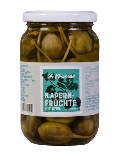 Marokk. Kapern-Früchte (m. Stiel)