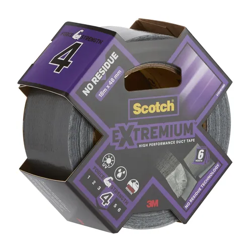 Scotch Extremium™ Ultra Gewebeband schwarz 24,0 mm x 10,0 m von Scotch