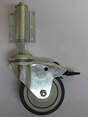 Leiterlenkrolle - Lenkrolle mit Feststeller - Federrollen - Leiterrolle - Rad ø 75mm Leiterrolle gefedert Federrollen