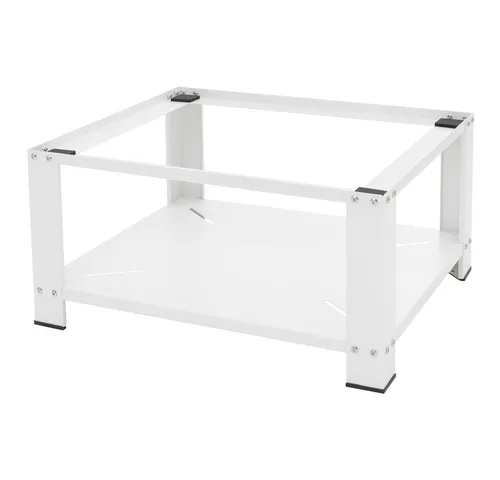 ML-DESIGN Waschmaschinenuntergestell mit Ablage - Praktisches Untergestell für Waschmaschinen und Trockner, mit zusätzlicher Ablagefläche für mehr Stauraum. Ideal für eine ordentliche Wäsche-Ecke.