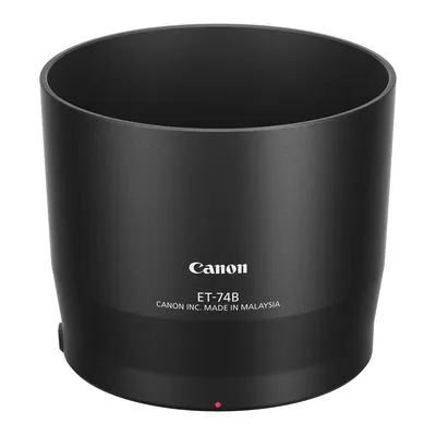 Canon Gegenlichtblende ET-74B - Objektive: Effektive Streulichtblende für das EF 70-300mm f/4-5.6 IS II USM, die störende Reflexionen vermeidet und Ihre Bilder klarer und kontrastreicher macht.