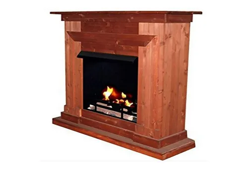 Kaminbau Mierzwa Echtfeuer-Dekokamin Berlin Deluxe