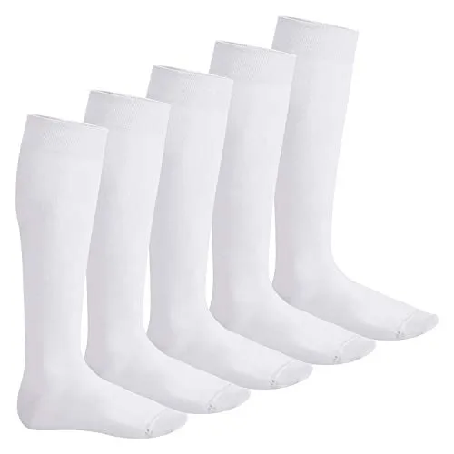 Produktbild Footstar Herren & Damen Kniestrümpfe (5 Paar), Klassische Strümpfe aus Baumwolle