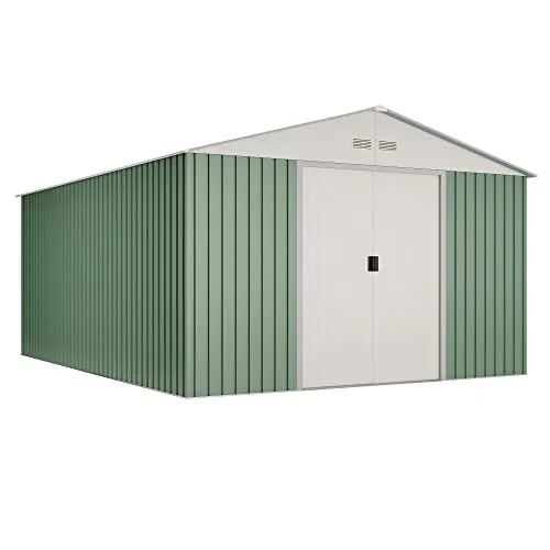 Hoggar Anjala 15,5m2 Außengrundfläche Stahl Gerätehäuschen